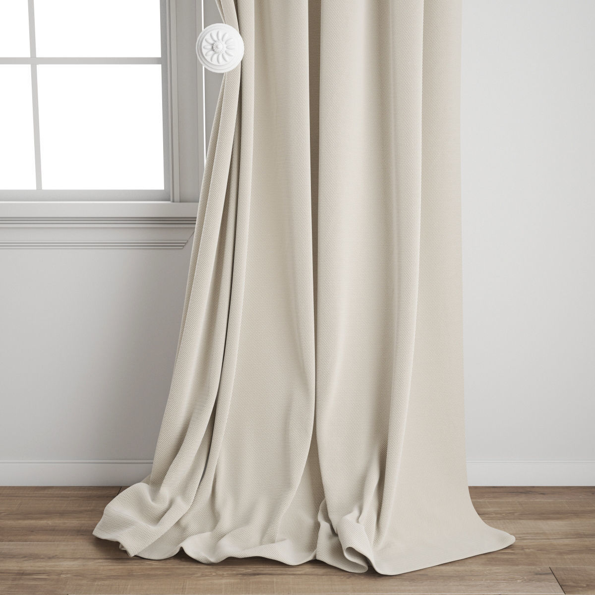 Curtain 525 3D model_4