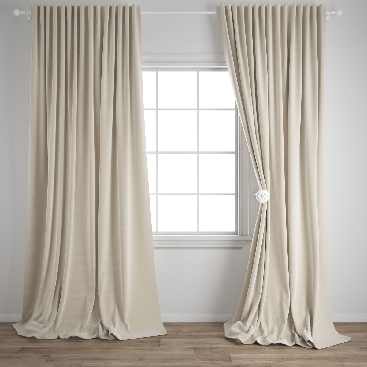 Curtain 525 3D model_3