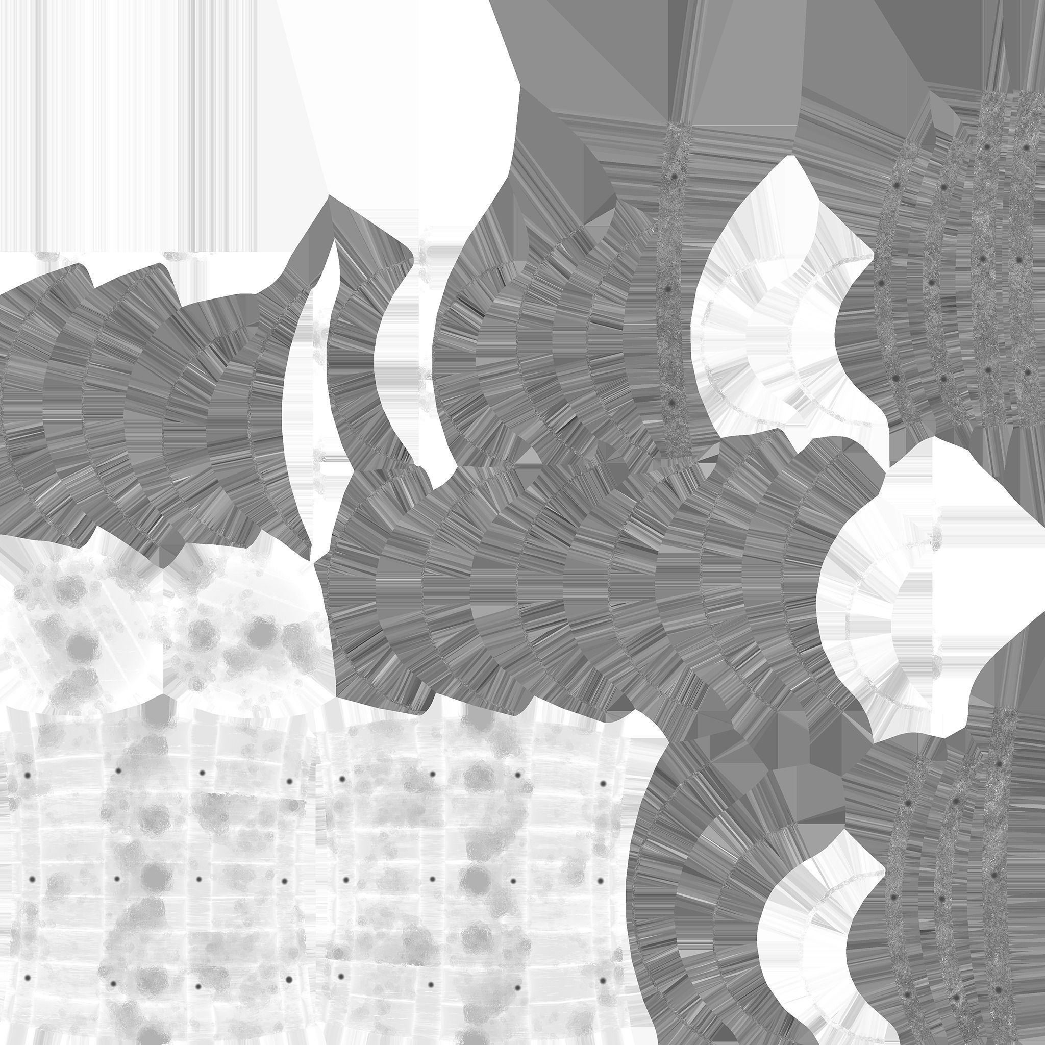 Low-poly 3D model collection of cart and wooden barrels Low-poly 3D model_28