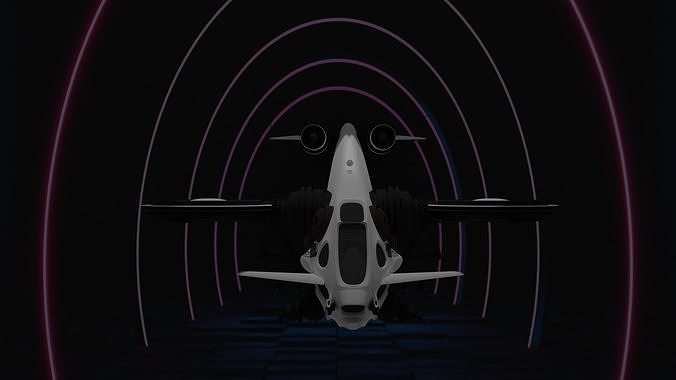 Space Lightning 3D model