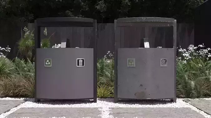 Street Litter Bin