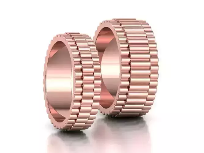 Wedding Bands 7mm wide and 10mm wide 