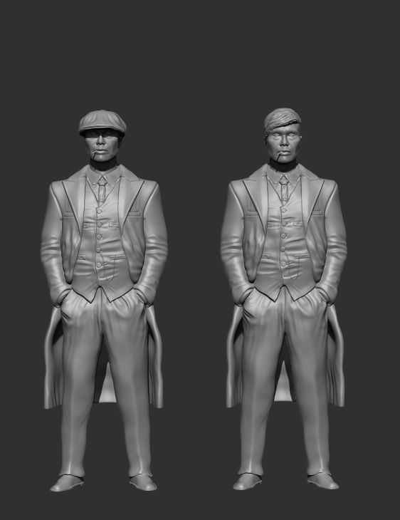 Tommy Shelby 3D print model_1