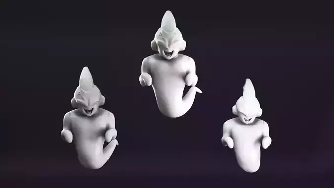 Kid Buu  ghost and pendant - Majin Buu Dragon Ball Z 