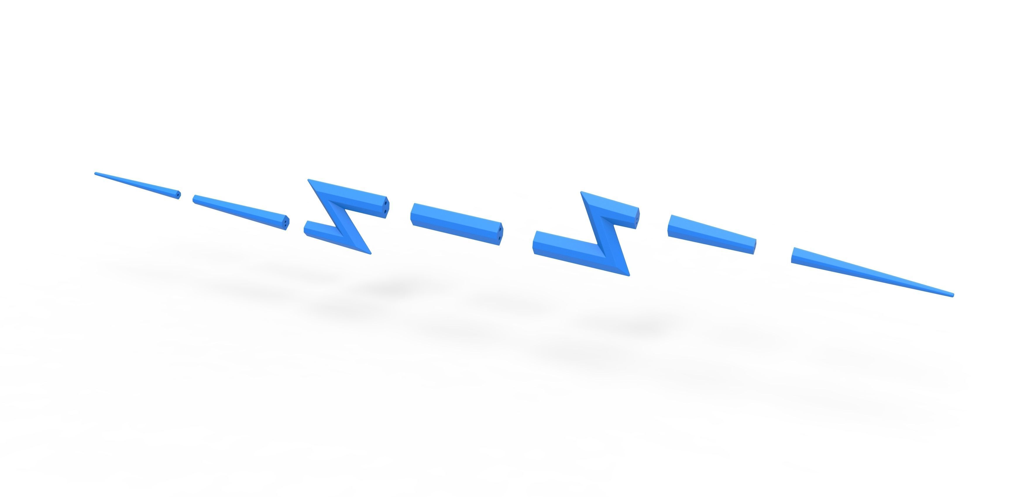 Lightning of Zeus from the movie Thor Love and Thunder 2022 3D print model_18