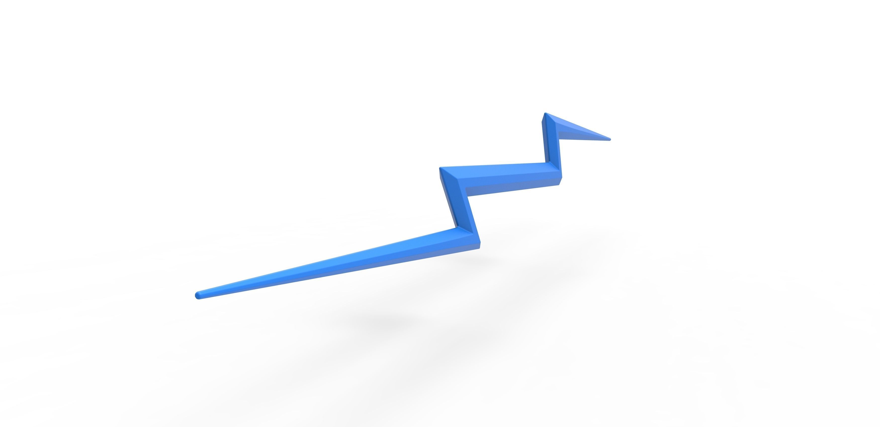 Lightning of Zeus from the movie Thor Love and Thunder 2022 3D print model_11