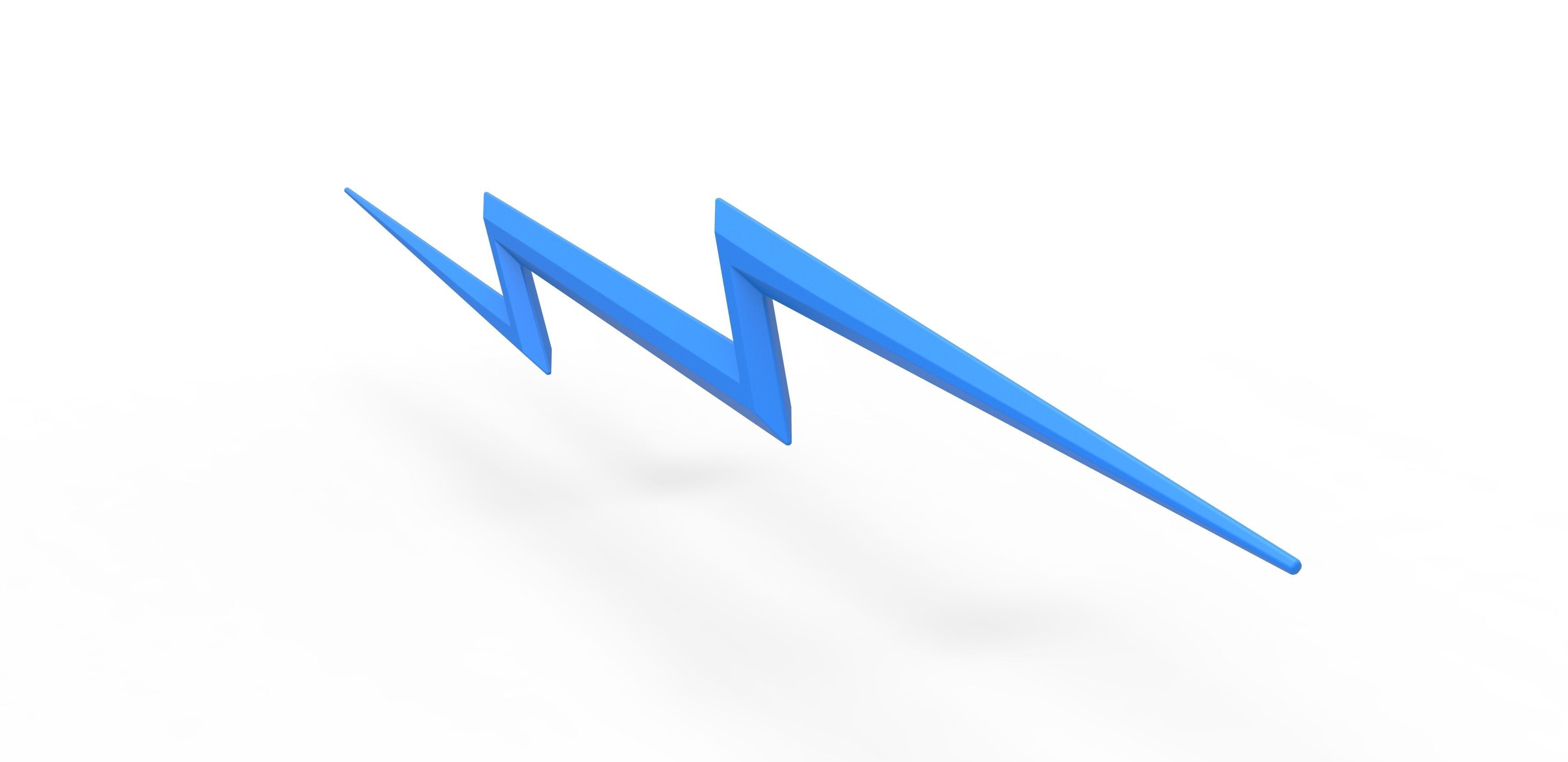 Lightning of Zeus from the movie Thor Love and Thunder 2022 3D print model_13