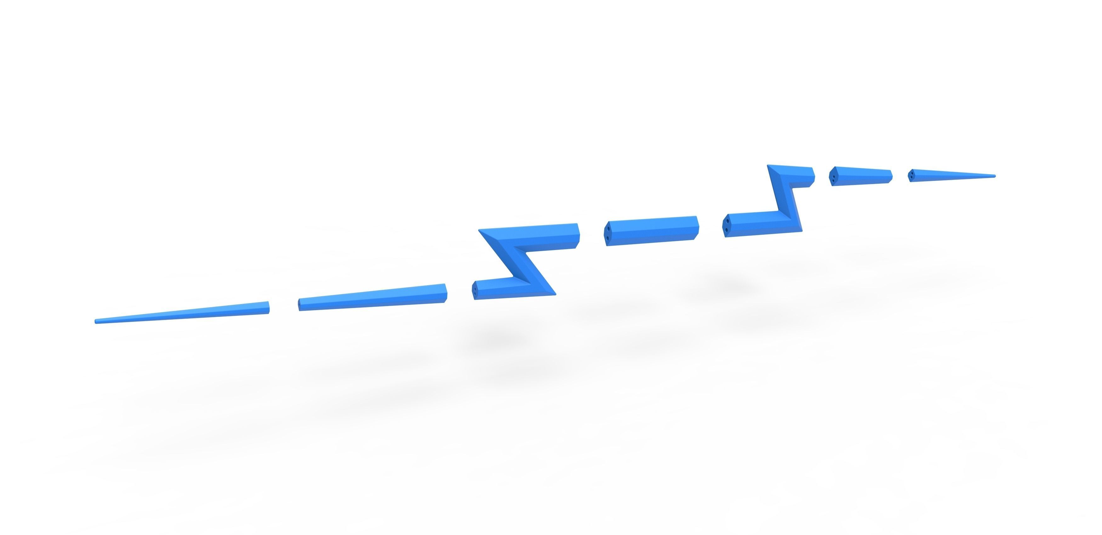 Lightning of Zeus from the movie Thor Love and Thunder 2022 3D print model_14