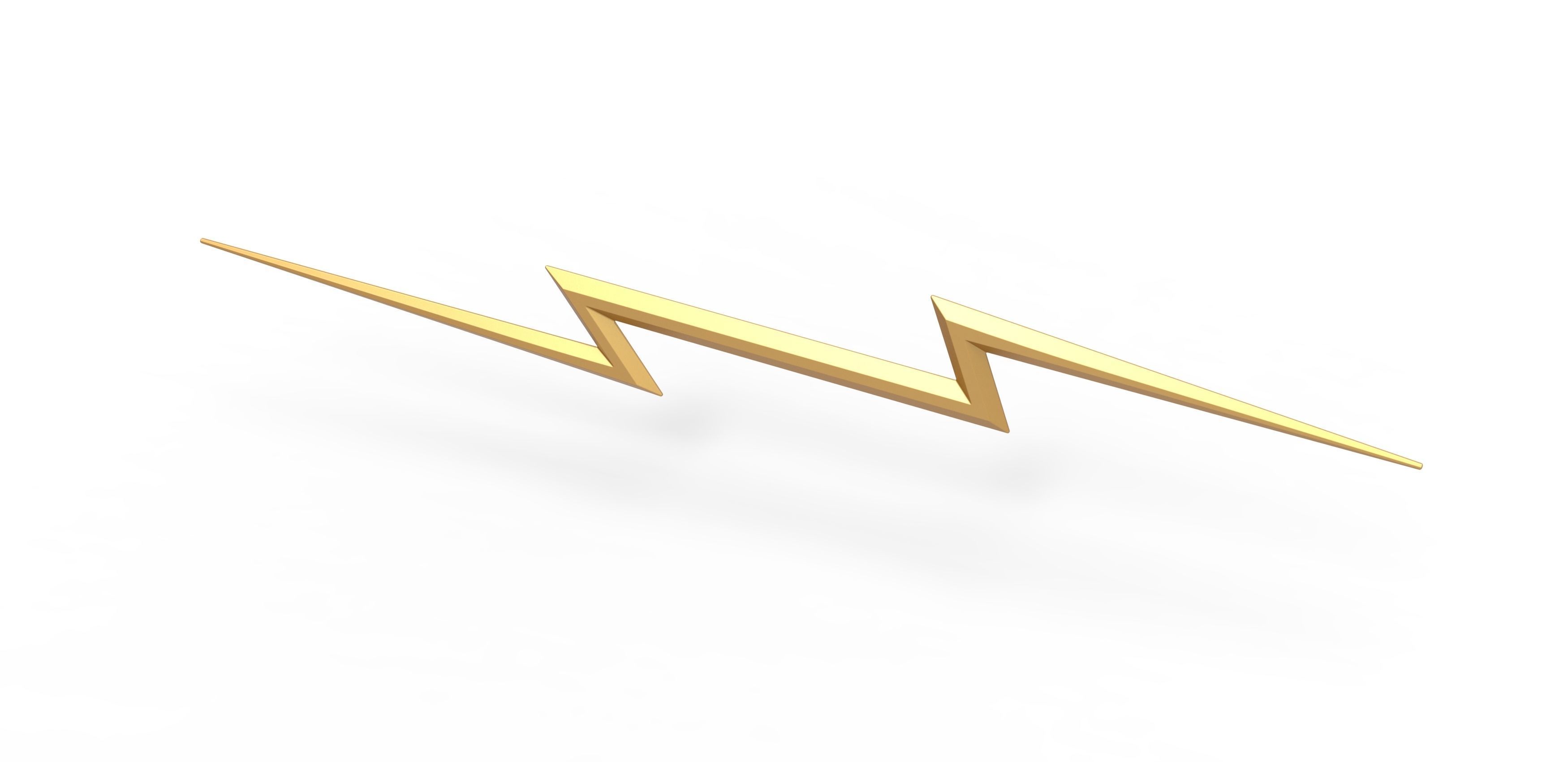 Lightning of Zeus from the movie Thor Love and Thunder 2022 3D print model_5