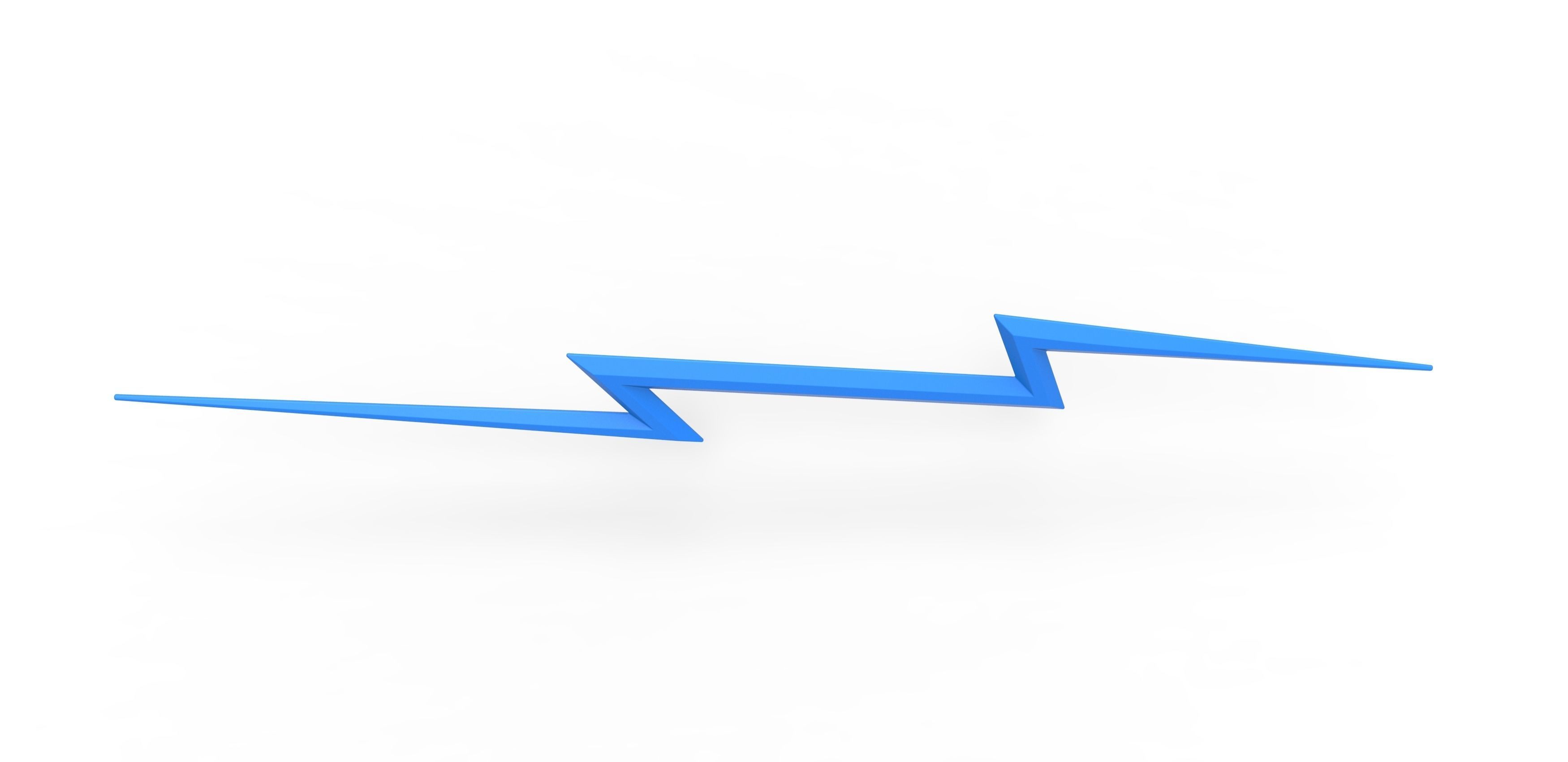 Lightning of Zeus from the movie Thor Love and Thunder 2022 3D print model_8