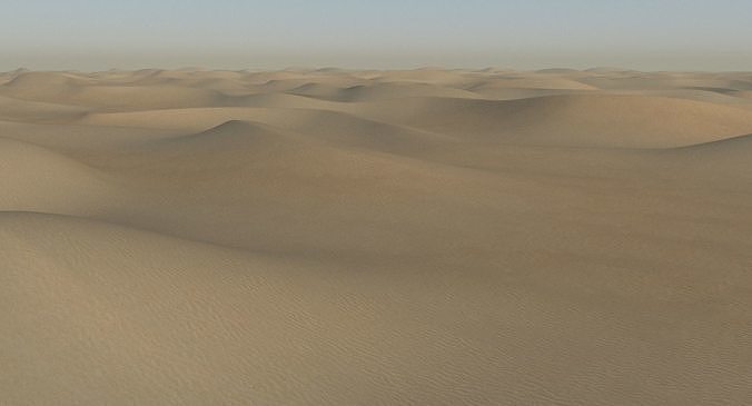 Desert 8 sand 3D model
