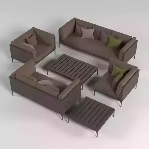 Dedon Mu Set 1 3D model