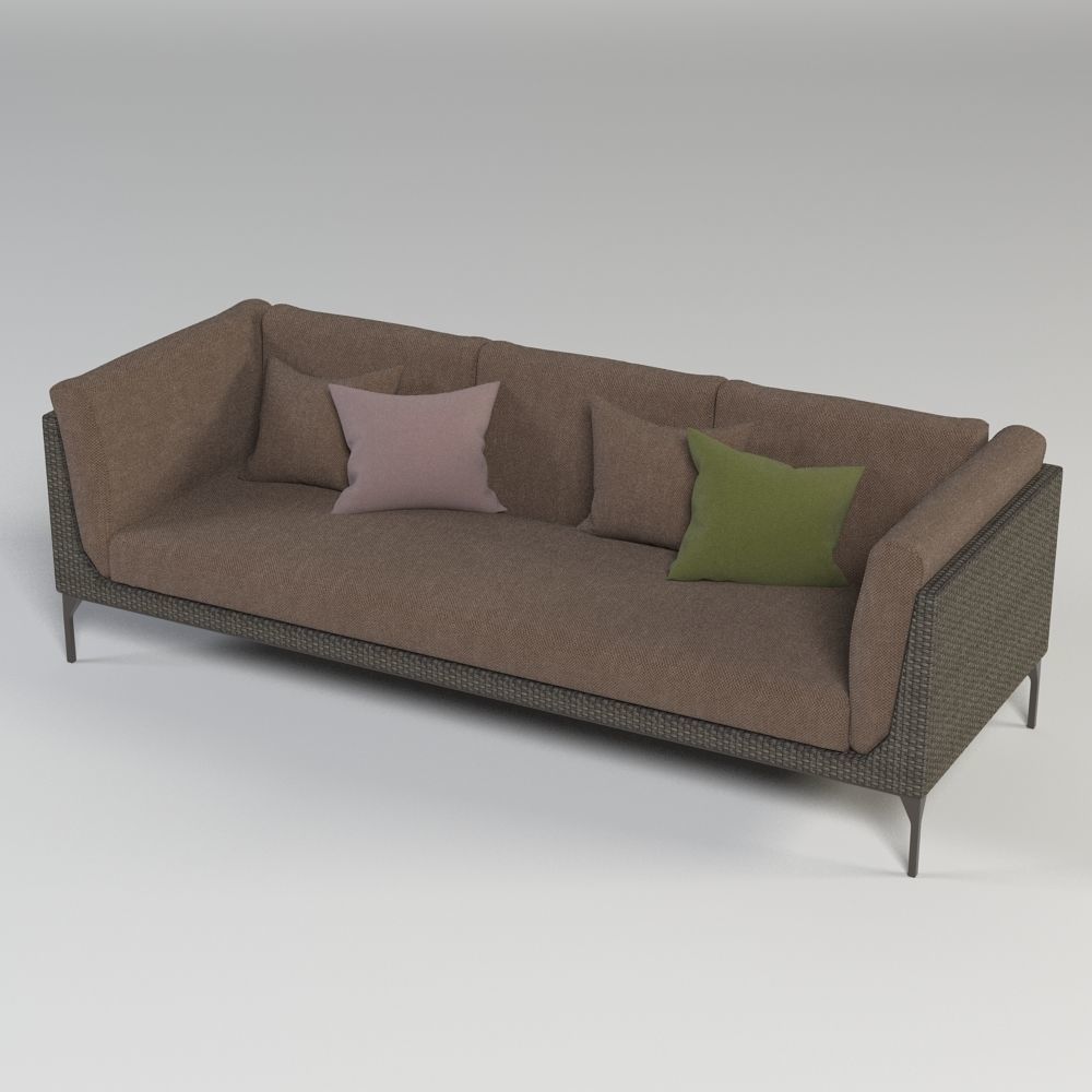 Dedon Mu Collection 3D model_2