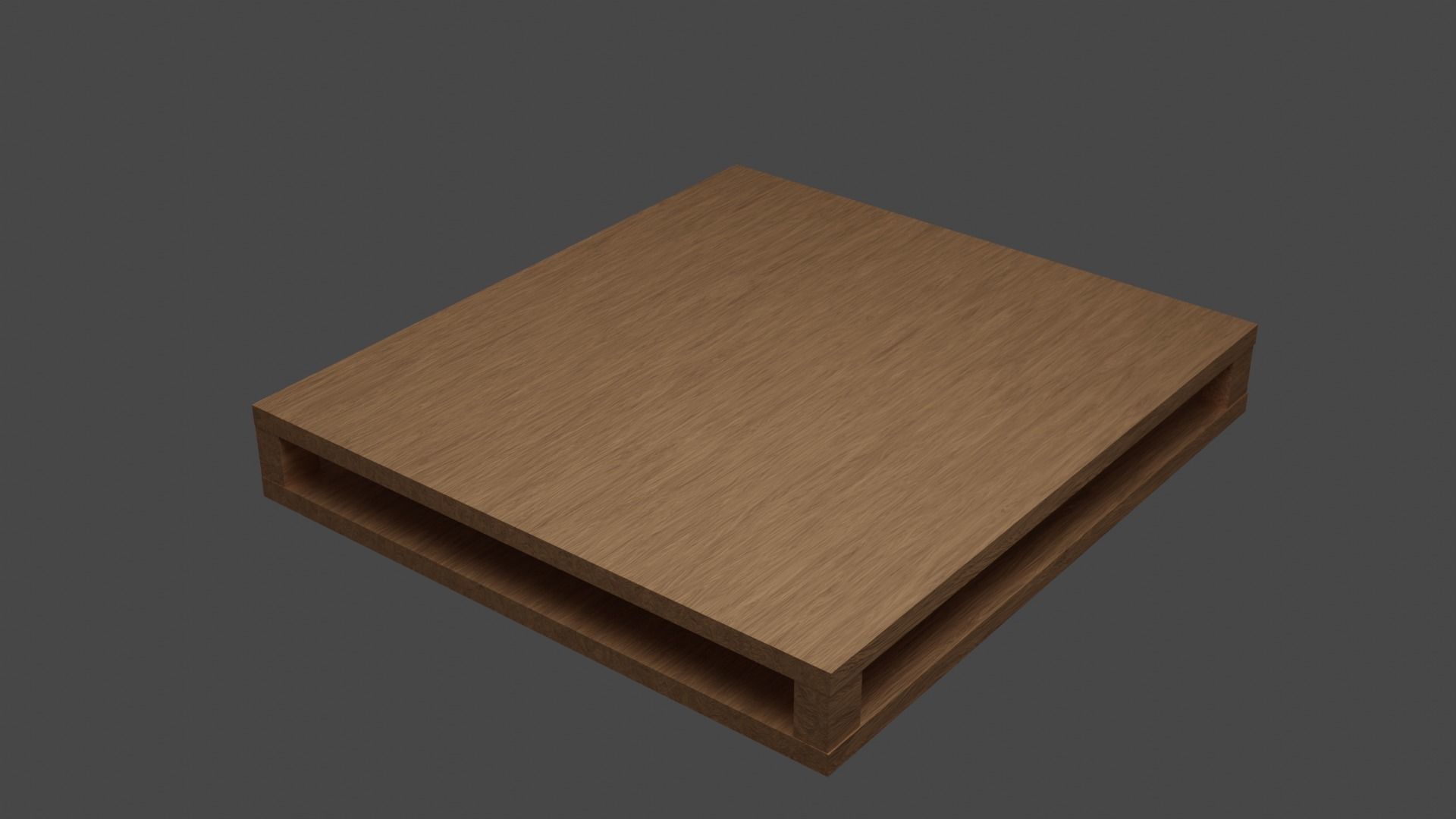 wood pallets - Low-poly 3D model Free low-poly 3D model_5