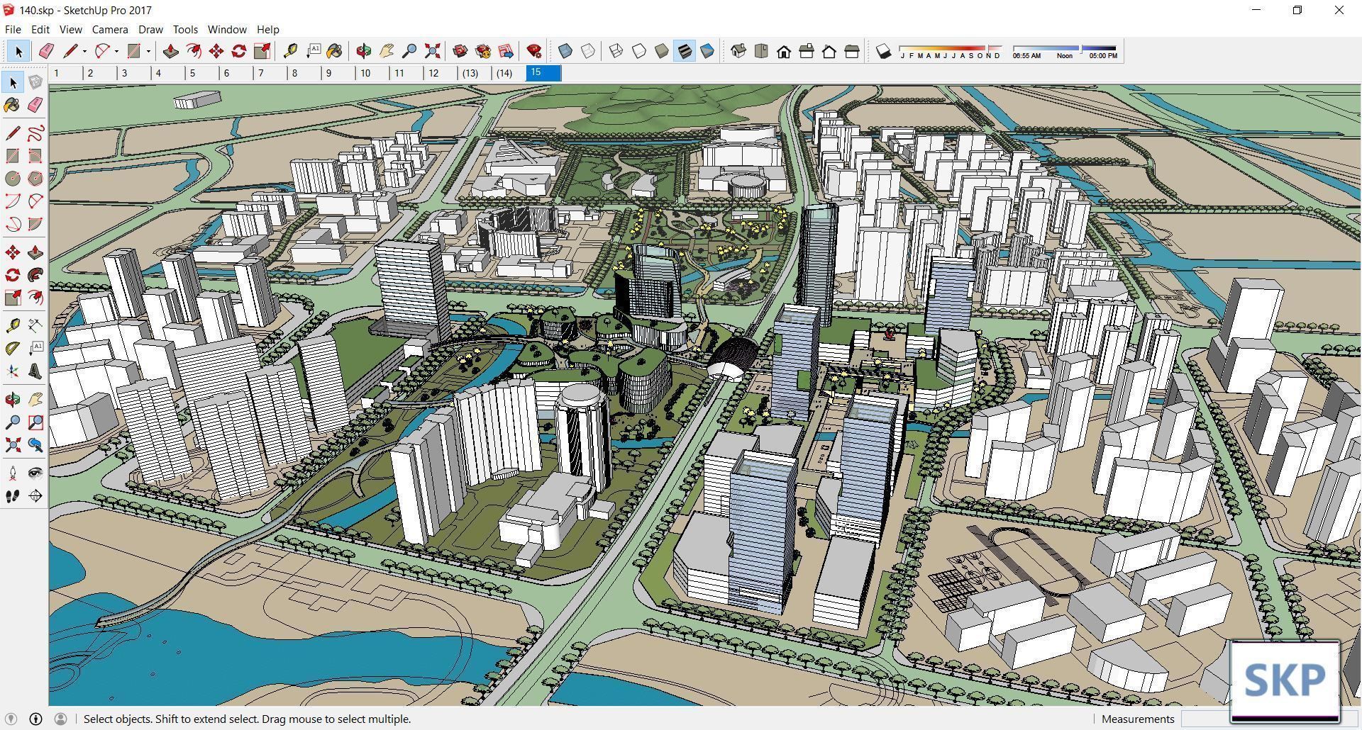Sketchup Complex 140 3D model_6