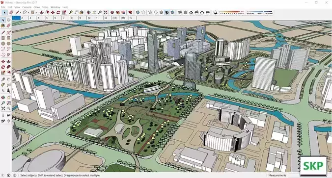 Sketchup Complex 140 3D model