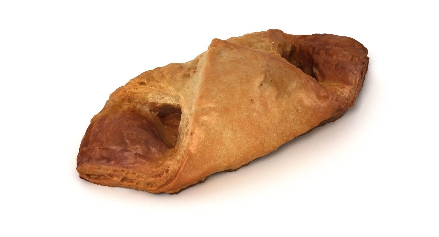 Pastry Collection cinnamon roll 3D model_6