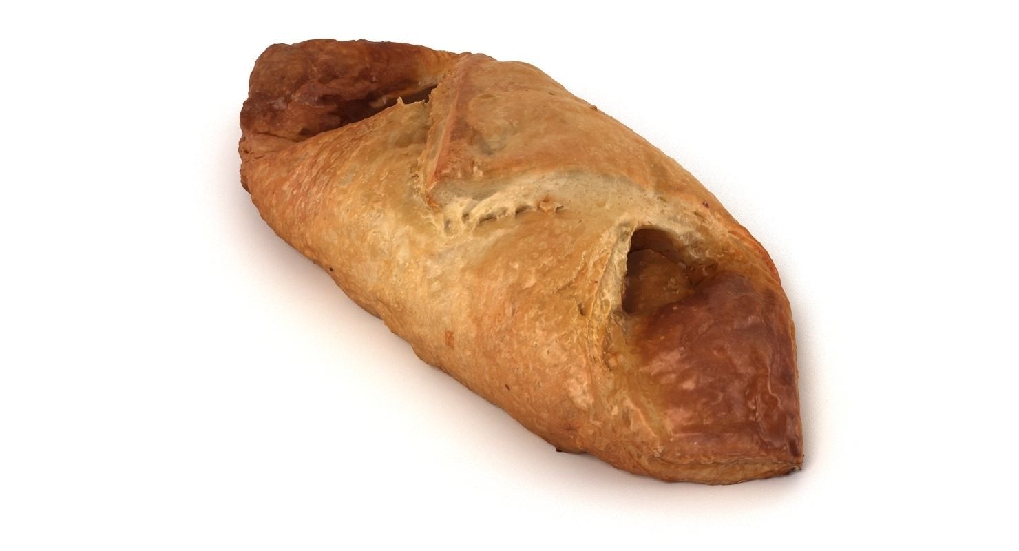 Pastry Collection cinnamon roll 3D model_4