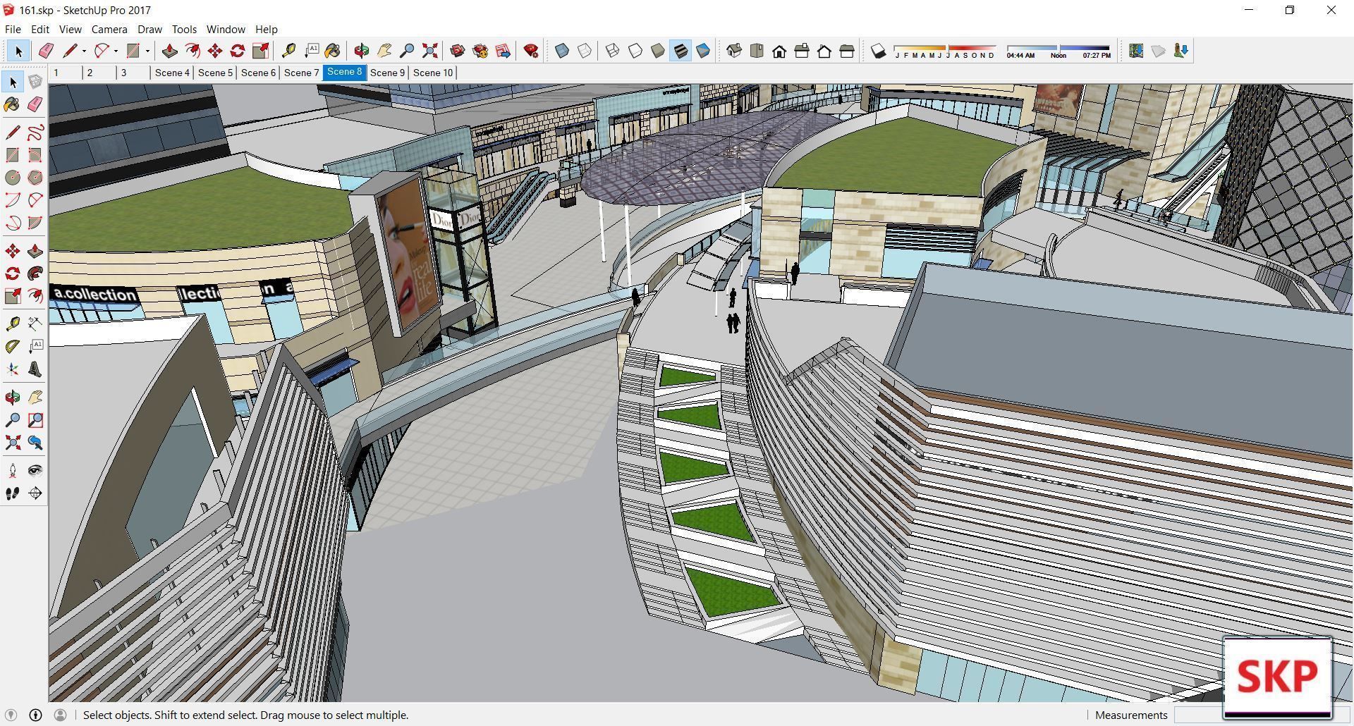 Sketchup Complex 161 3D model_6