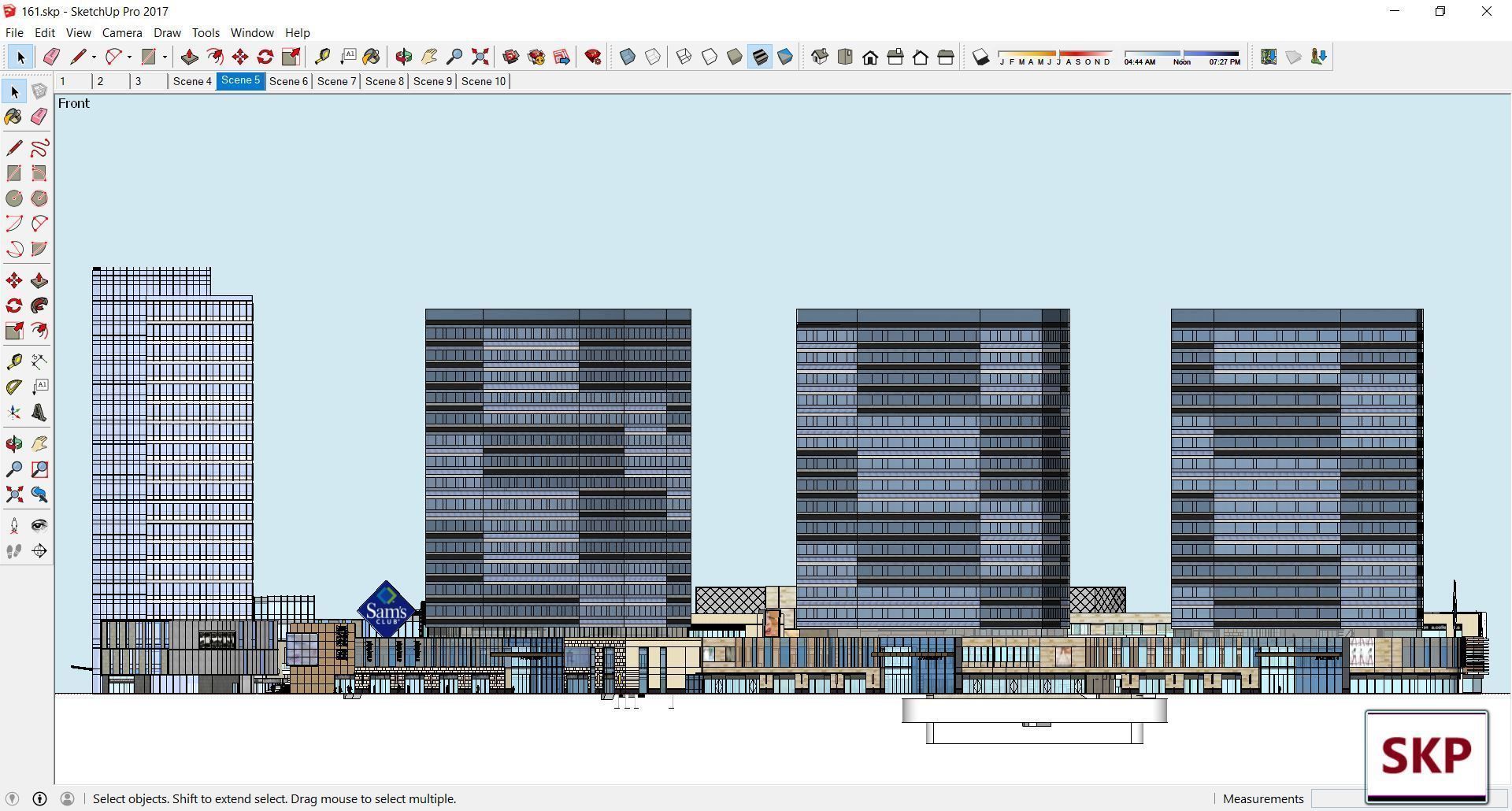 Sketchup Complex 161 3D model_3