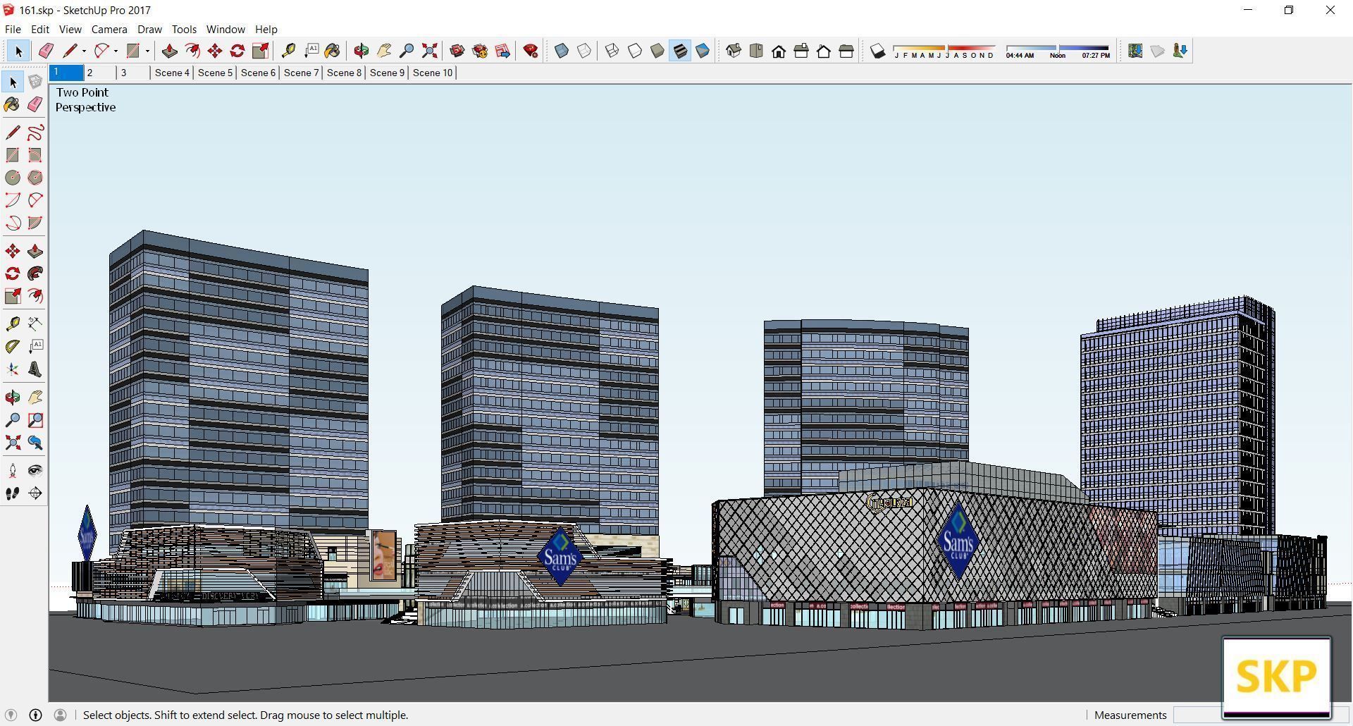 Sketchup Complex 161 3D model_9