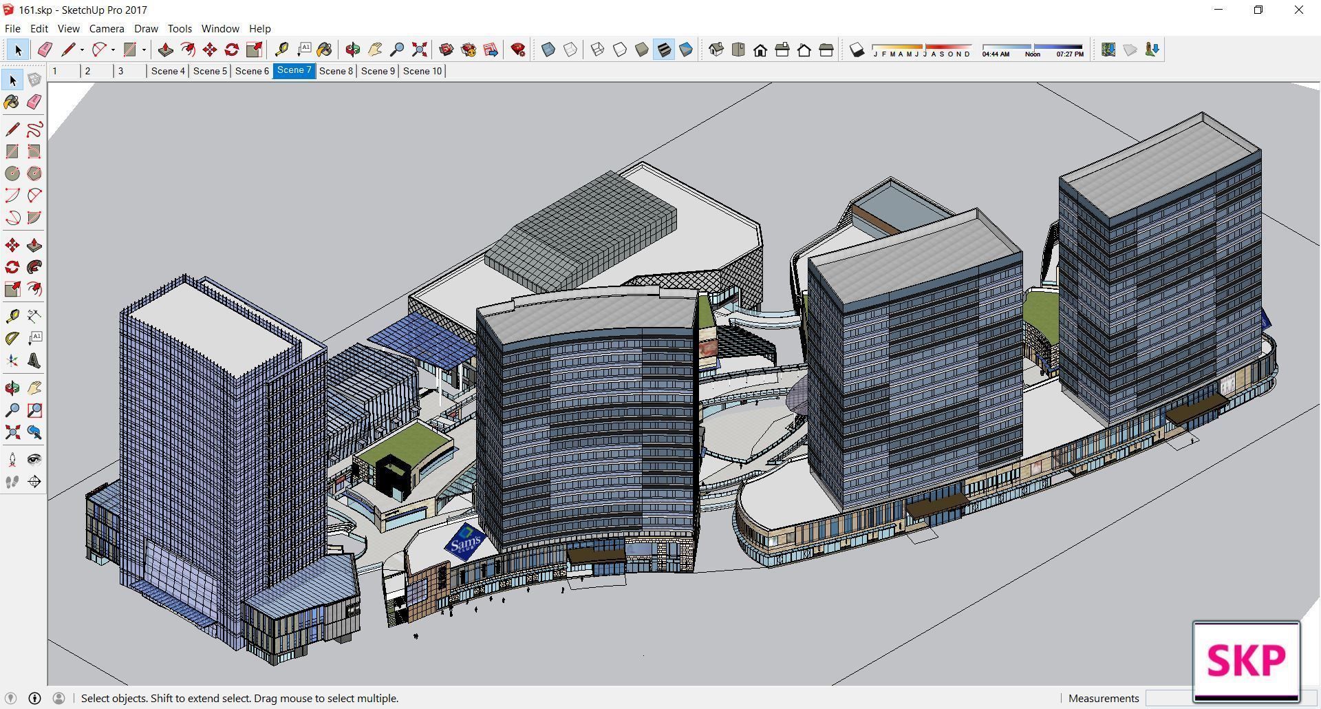 Sketchup Complex 161 3D model_5