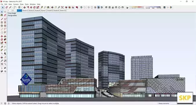 Sketchup Complex 161 3D model