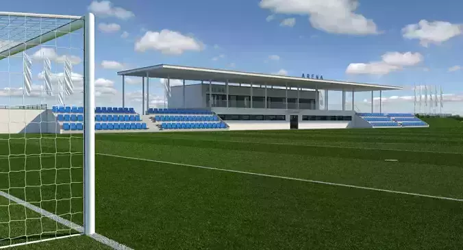 Football Soccer Pitch 1