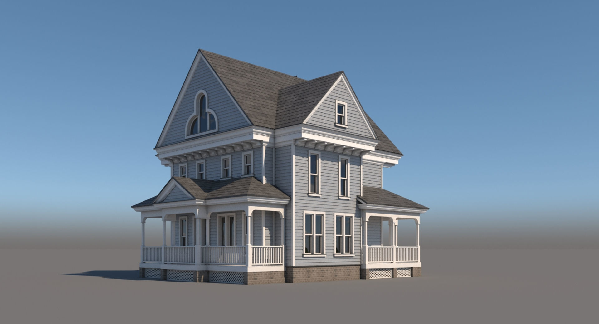 Mansion House 3D model_10