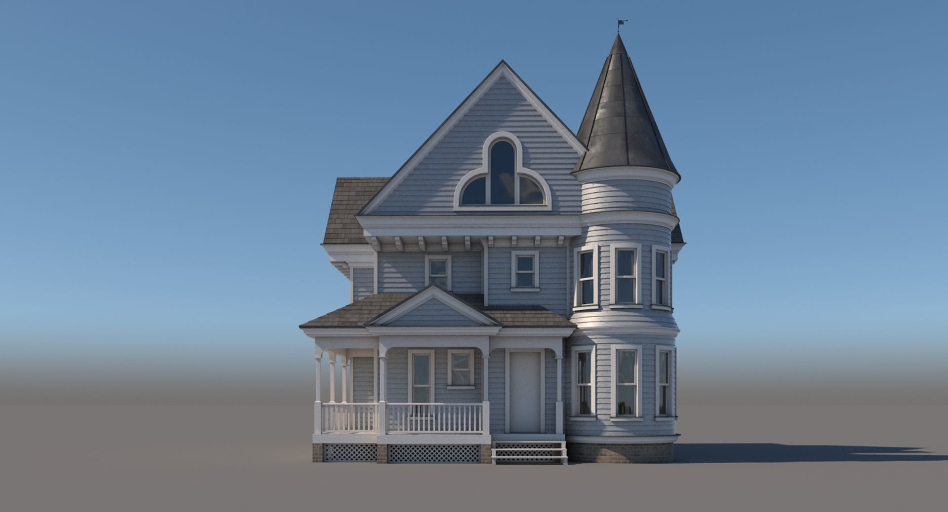 Mansion House 3D model_4