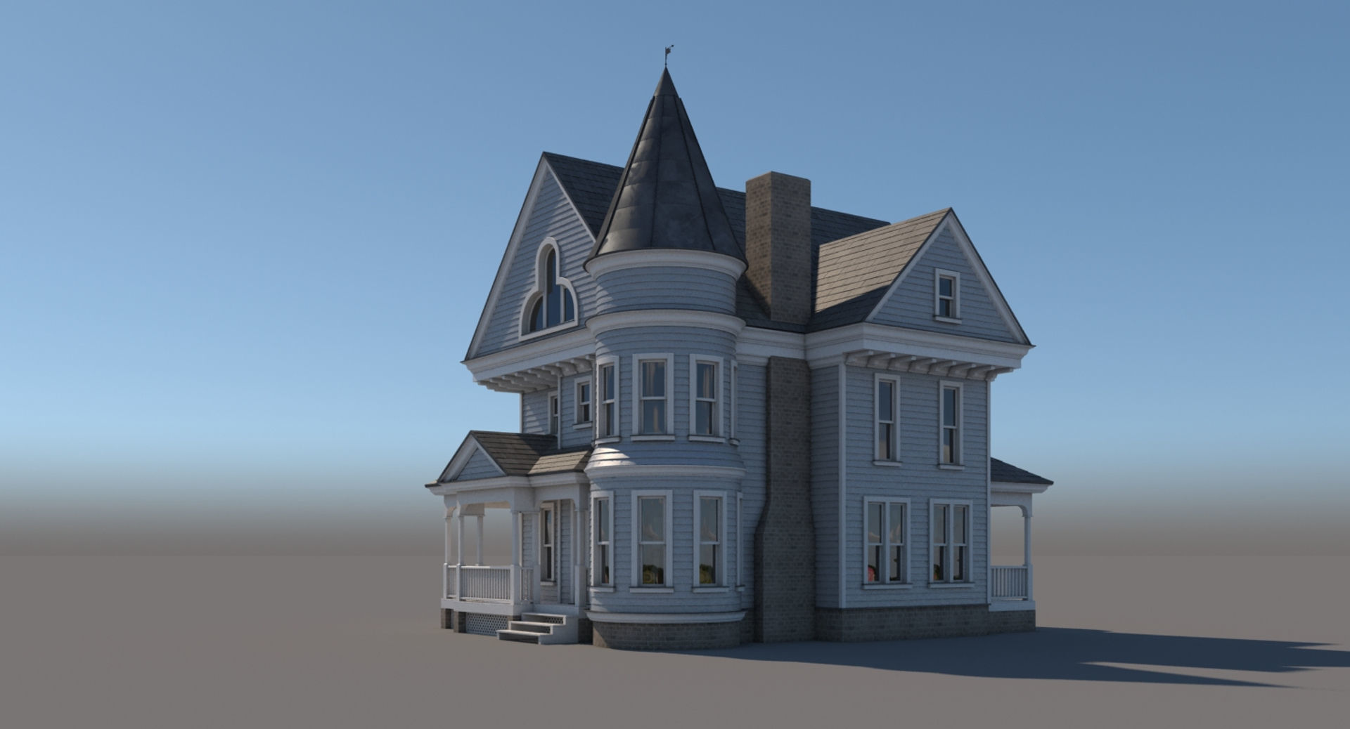 Mansion House 3D model_5