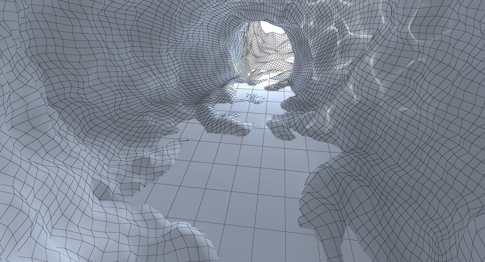 Frozen Ice Cave 4 3D model_5