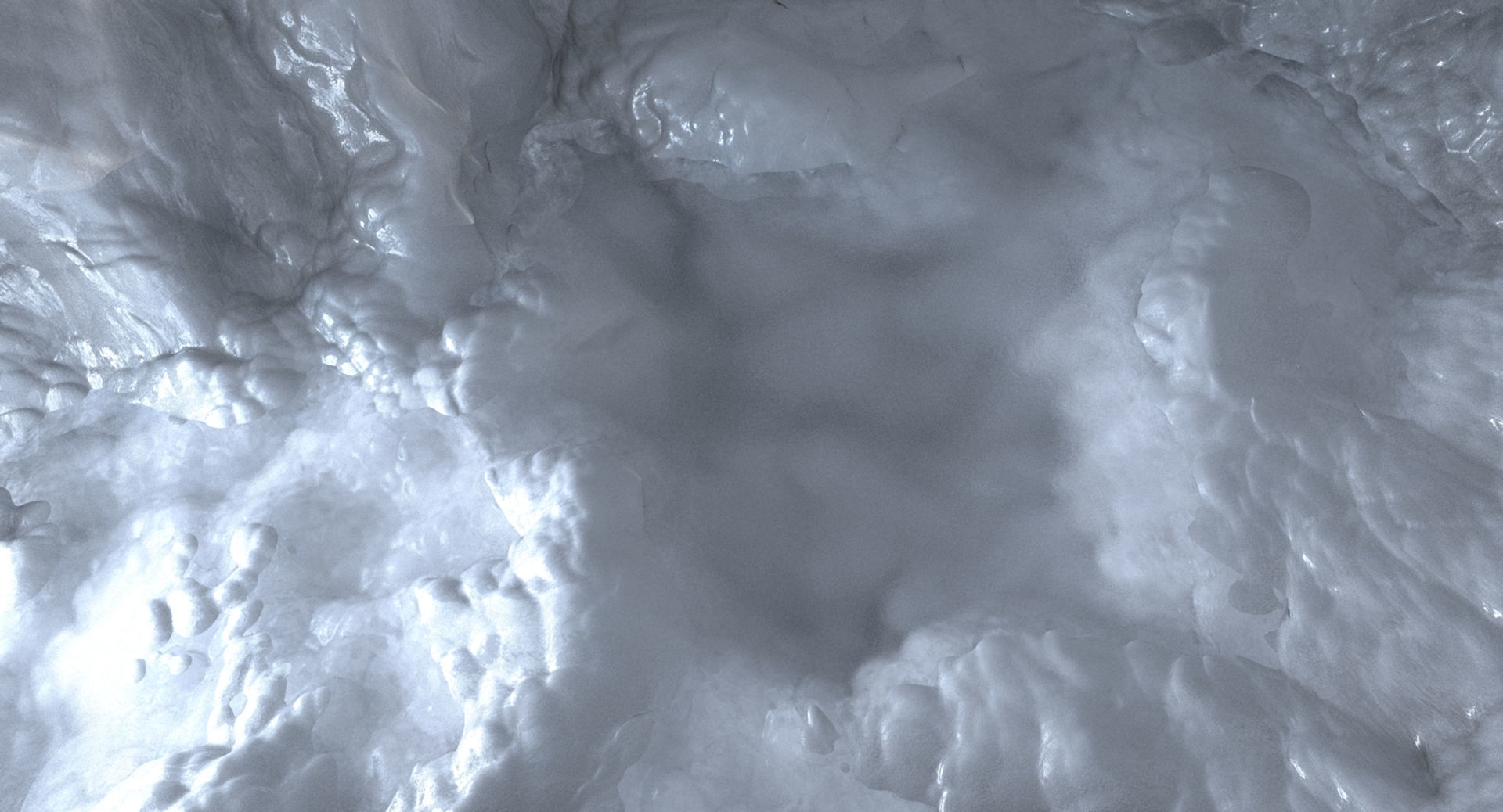 Frozen Ice Cave 4 3D model_7
