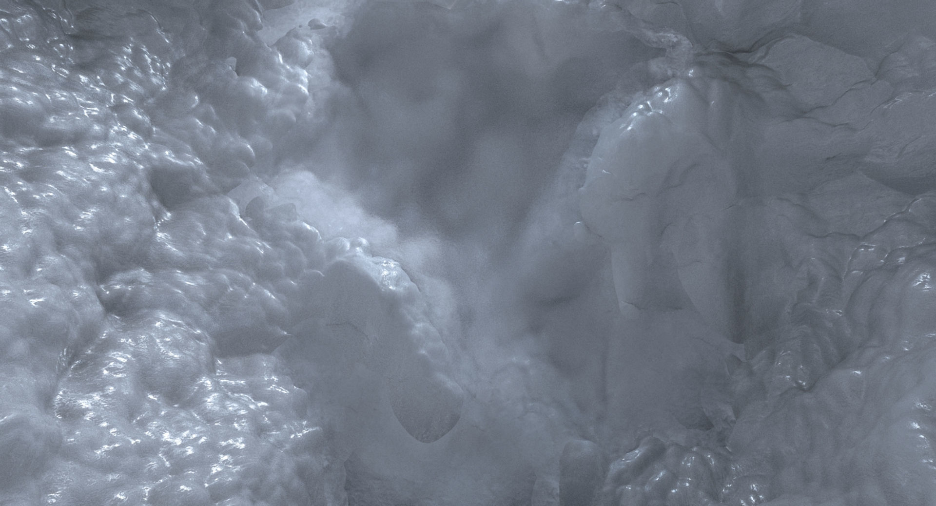 Frozen Ice Cave 4 3D model_6