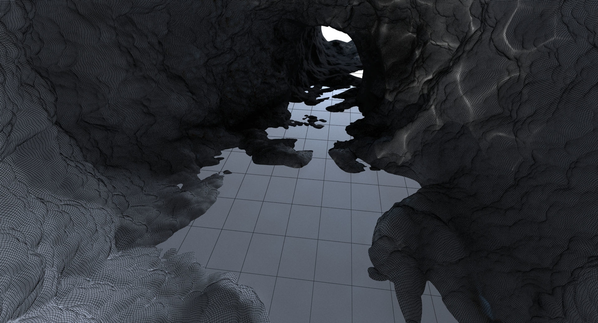 Frozen Ice Cave 4 3D model_16