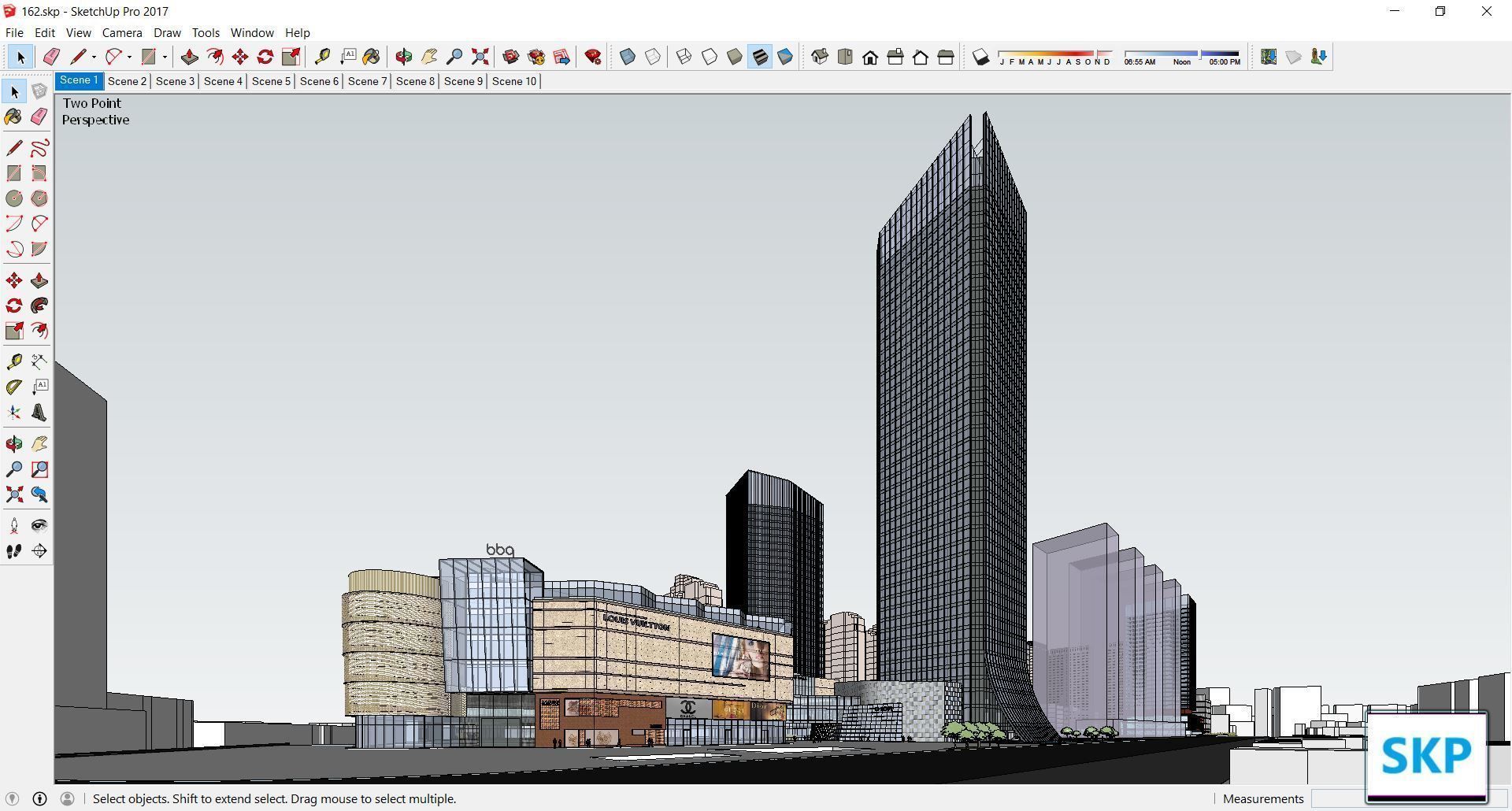 Sketchup Complex 162 3D model_3
