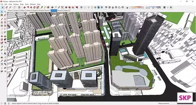 Sketchup Complex 162 3D model