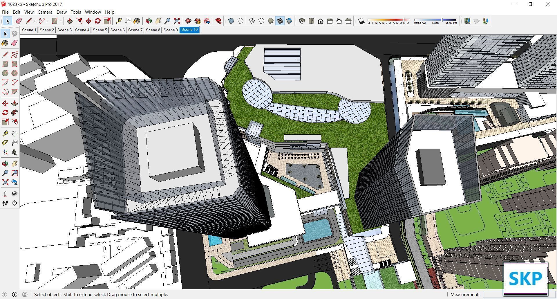 Sketchup Complex 162 3D model_2