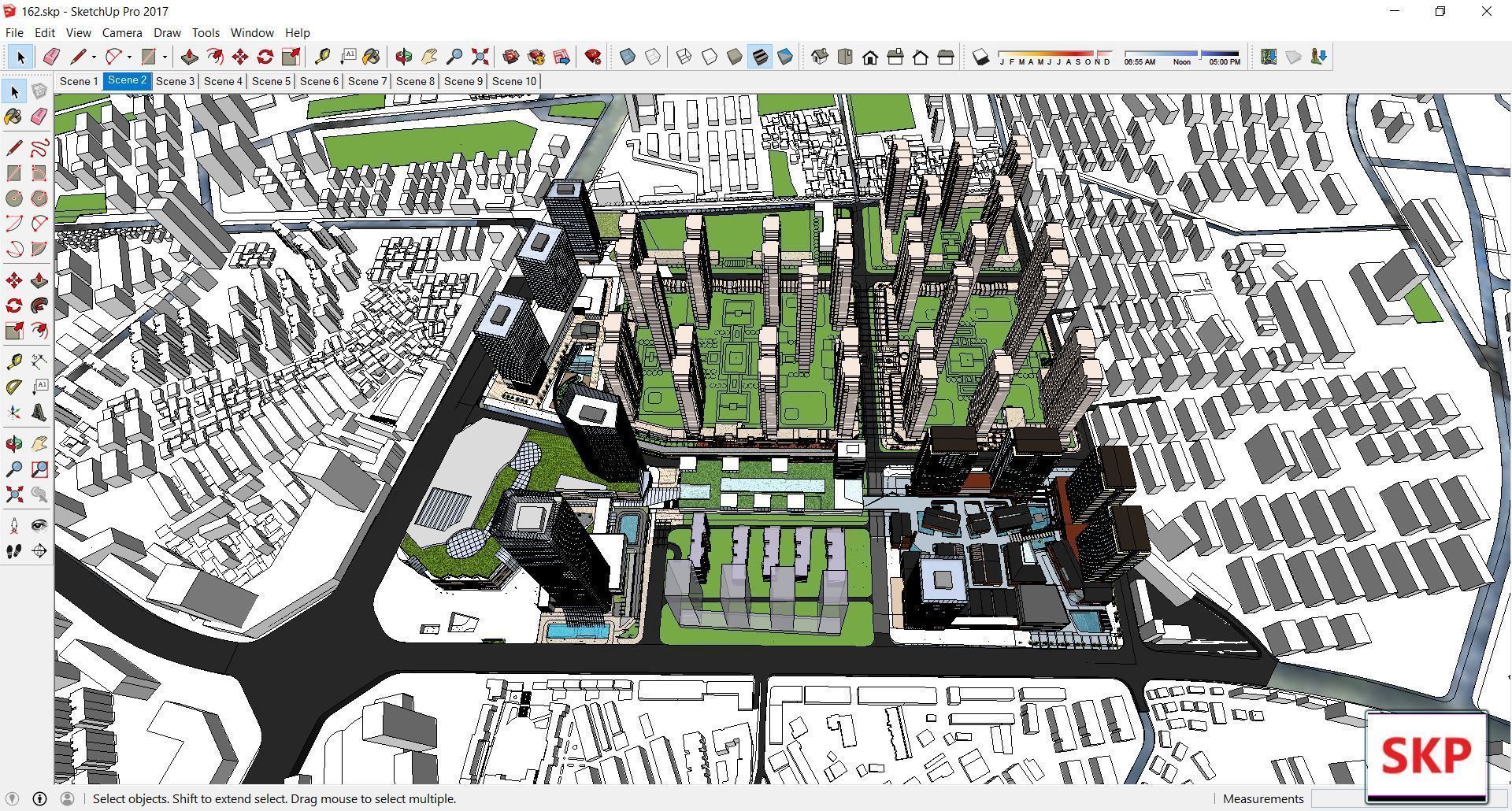 Sketchup Complex 162 3D model_1