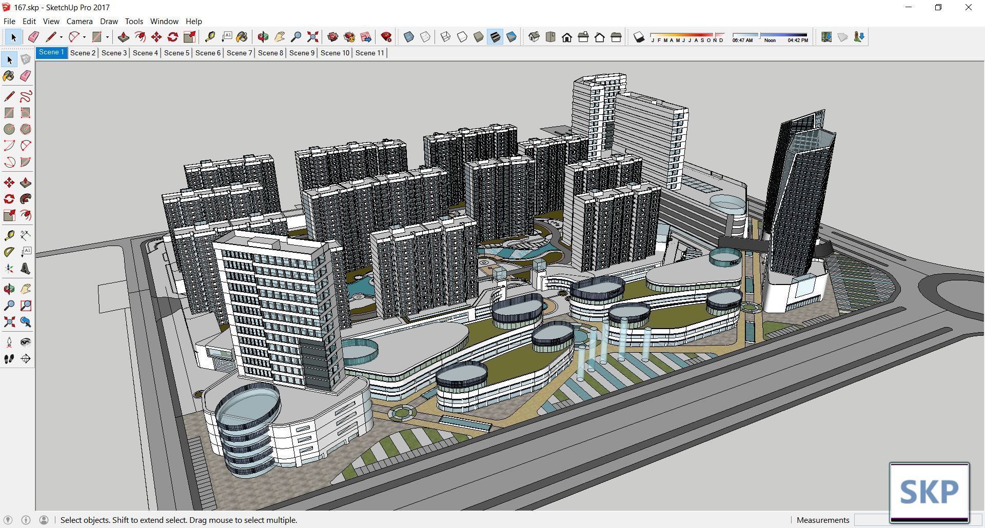 Sketchup Complex 167 3D model_5