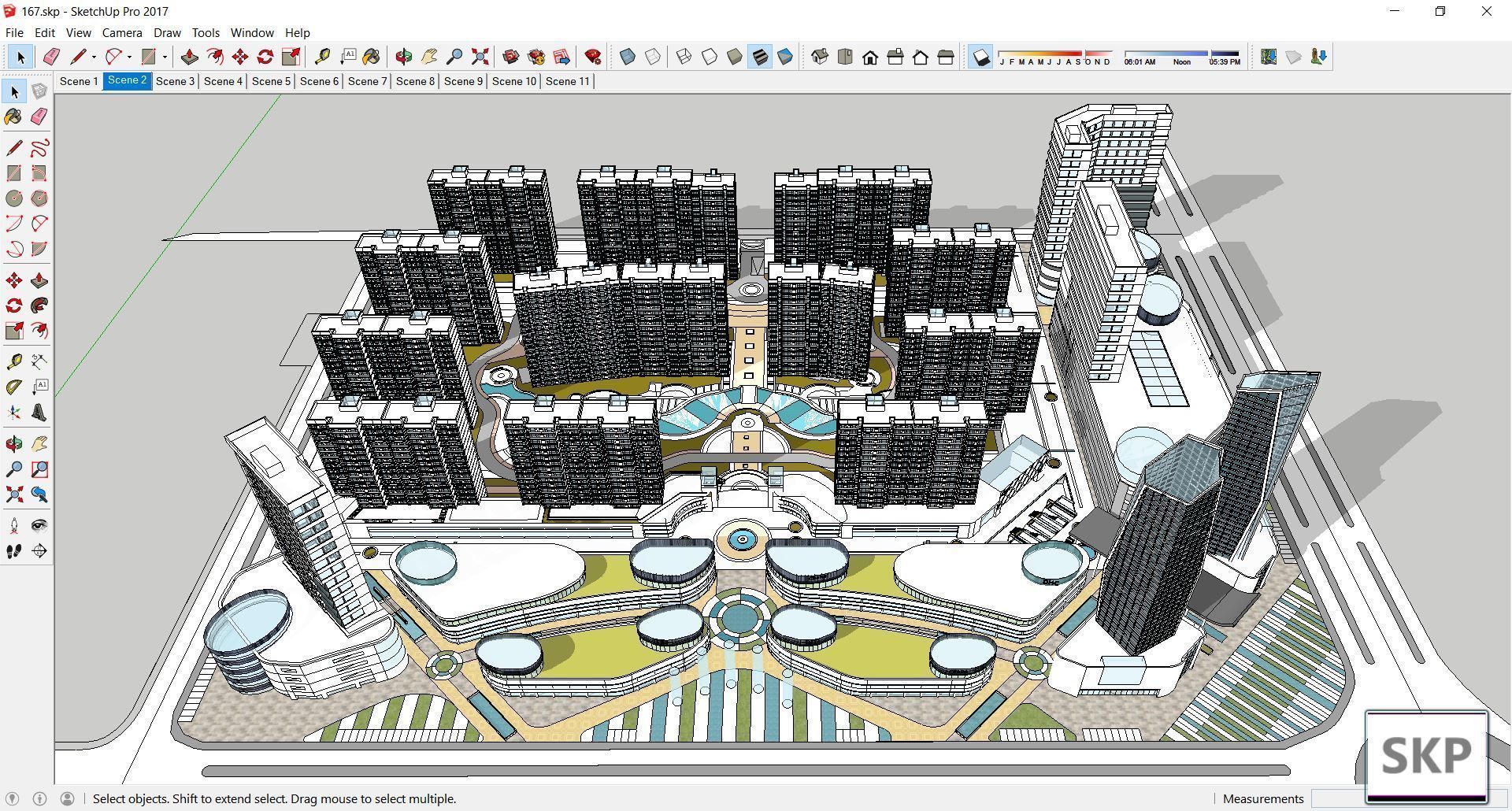 Sketchup Complex 167 3D model_6