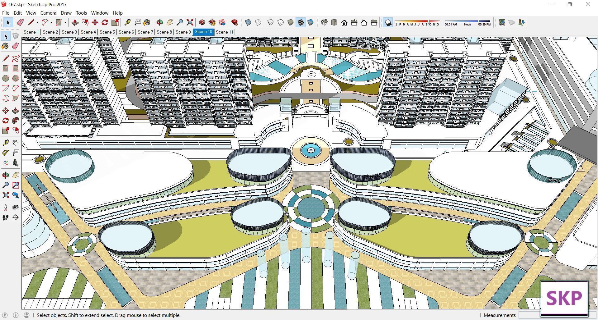 Sketchup Complex 167 3D model_3