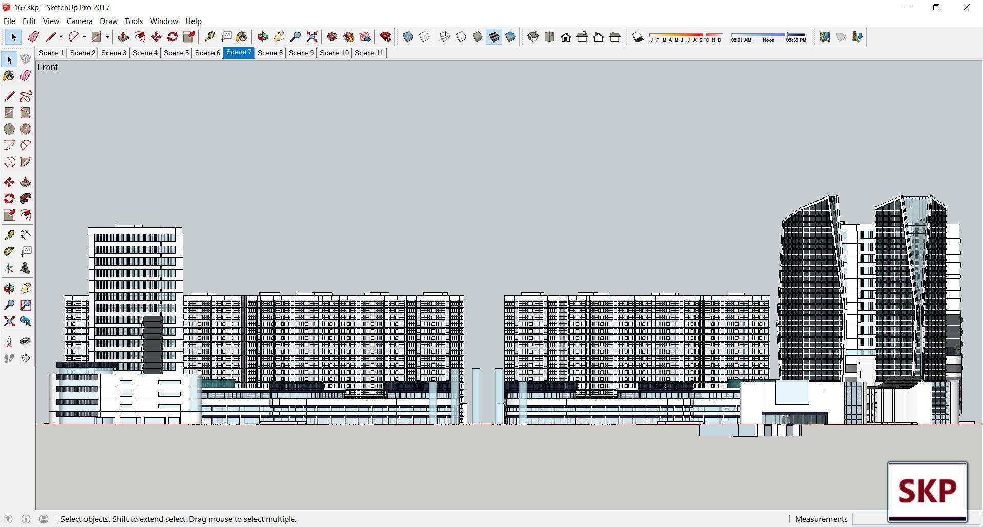 Sketchup Complex 167 3D model_1
