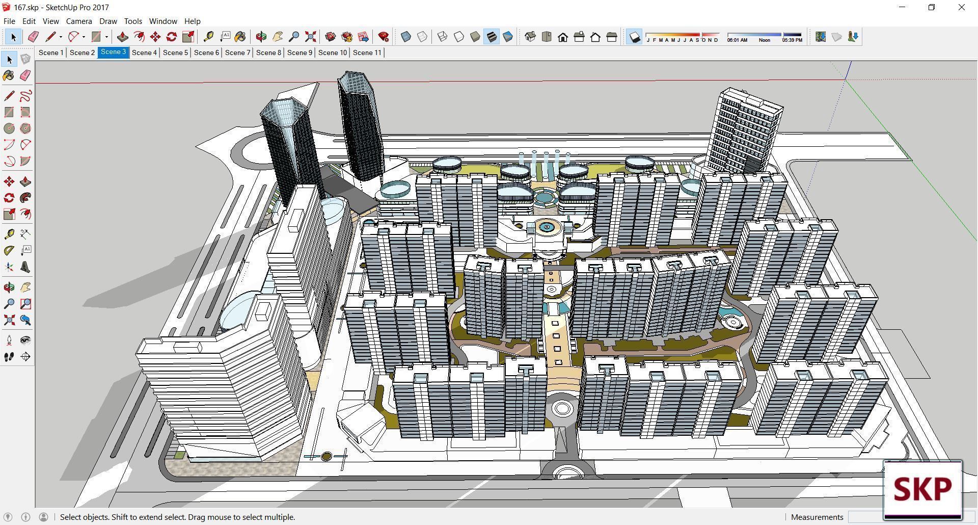 Sketchup Complex 167 3D model_7