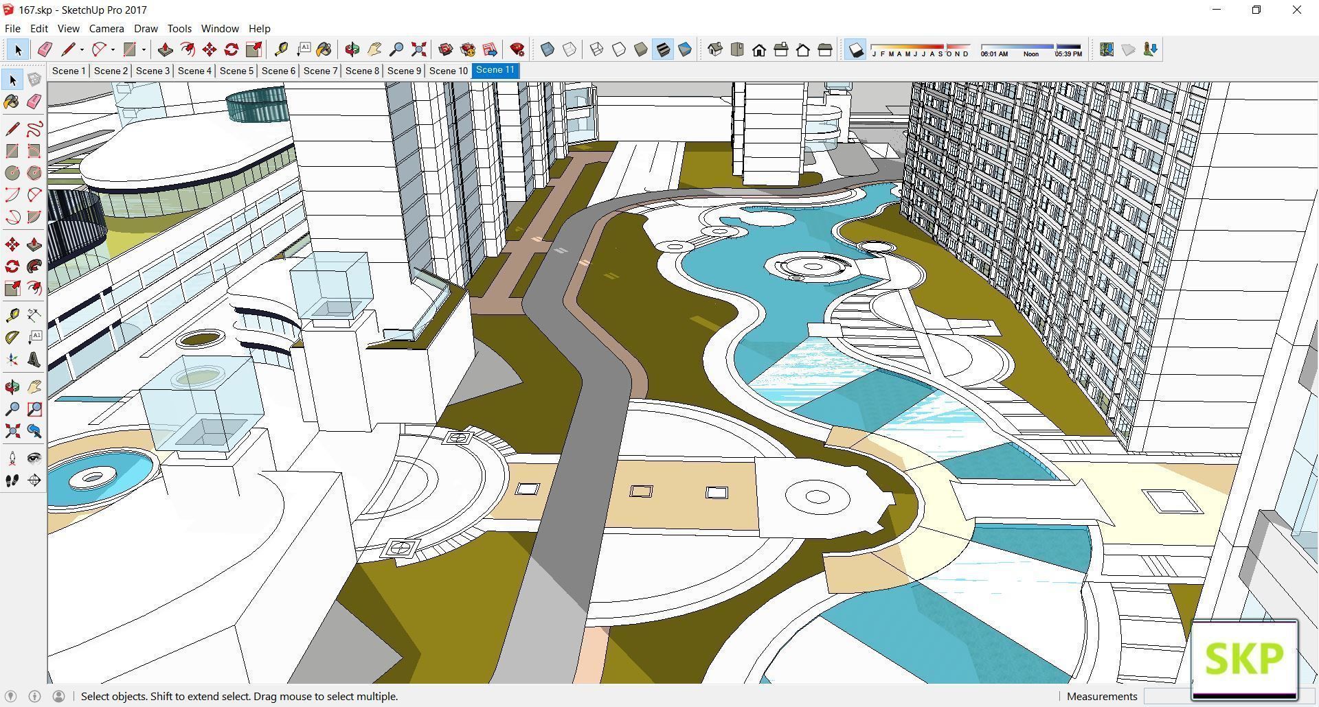 Sketchup Complex 167 3D model_4