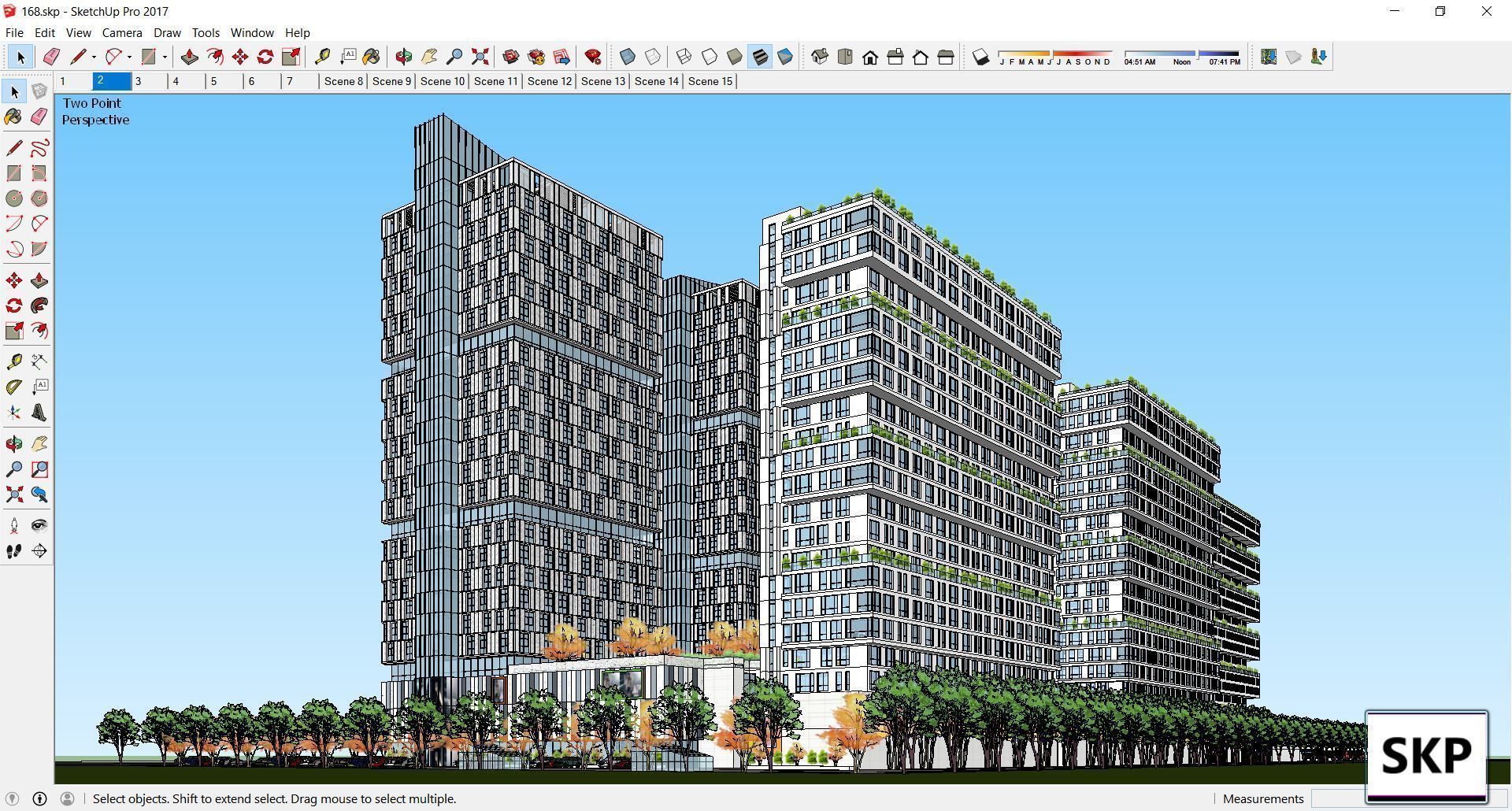 Sketchup Complex 168 3D model_7