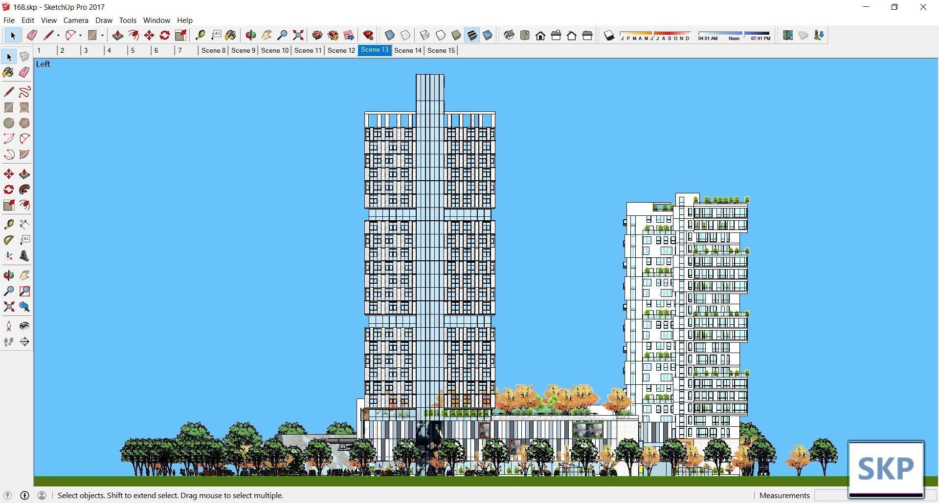 Sketchup Complex 168 3D model_4