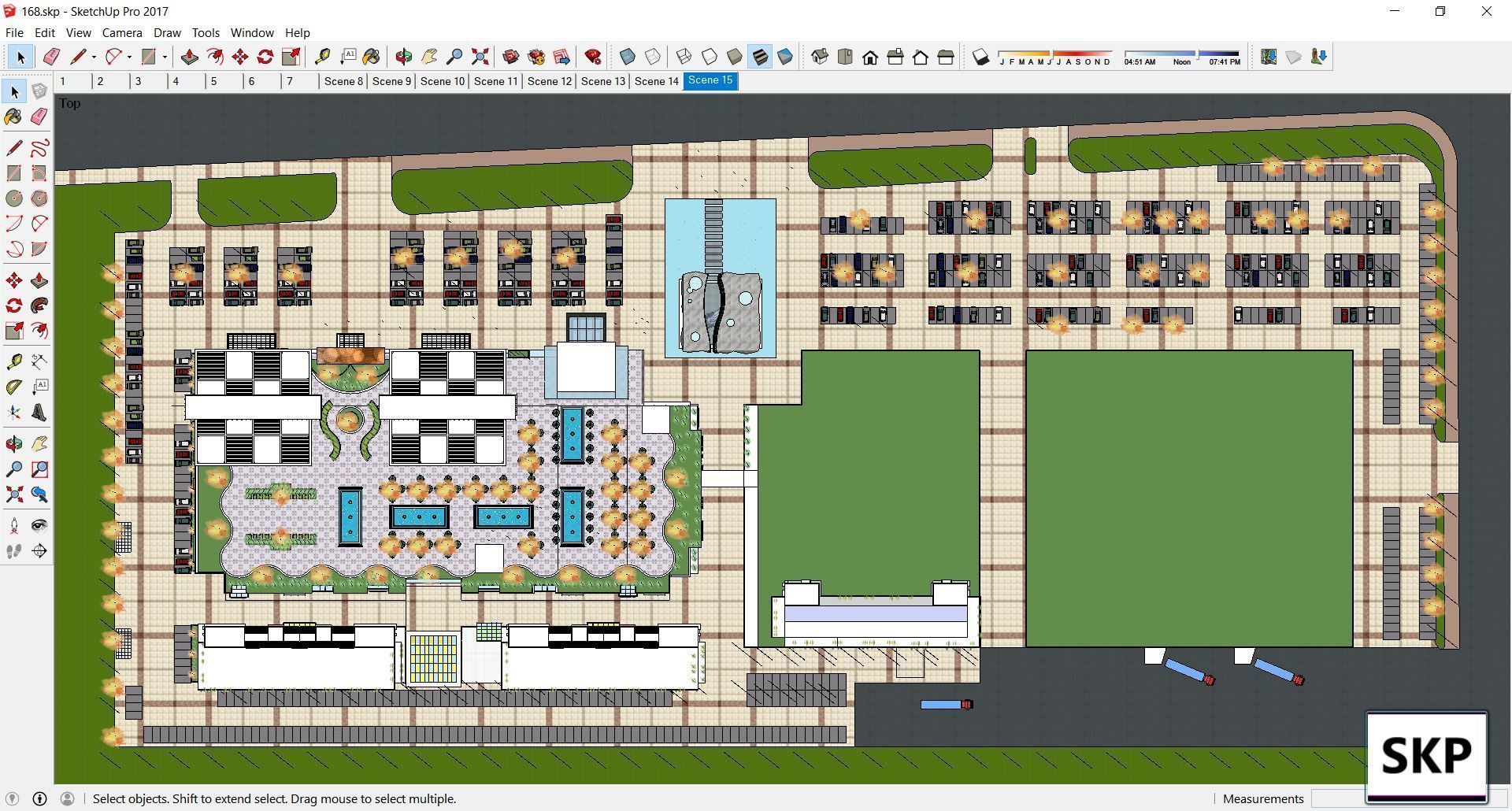 Sketchup Complex 168 3D model_6