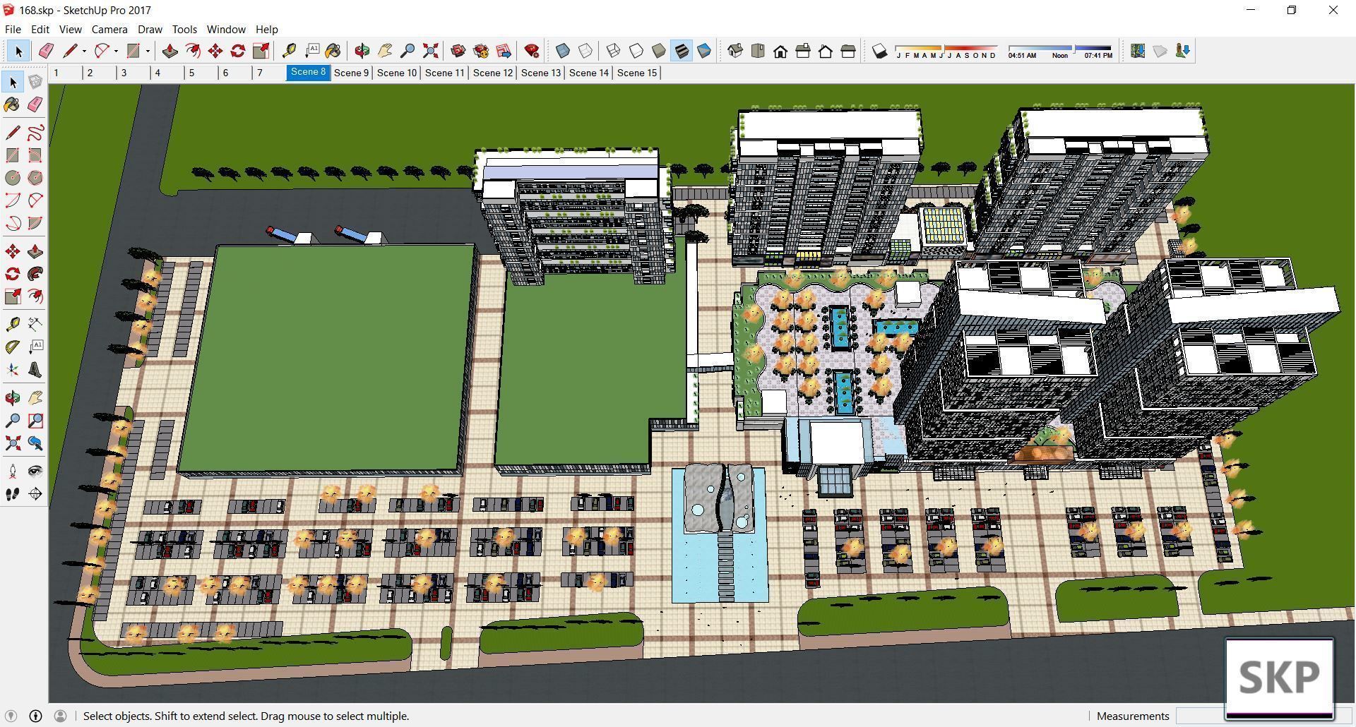 Sketchup Complex 168 3D model_13
