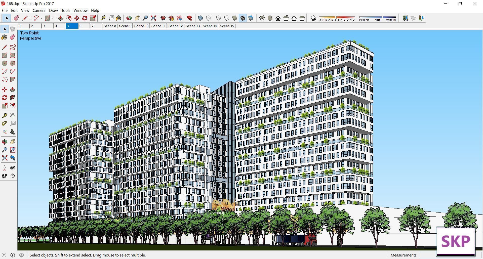 Sketchup Complex 168 3D model_10